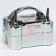 Compressor for balloons, color silver, without batteries