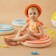 Bathing suit Children's baby Me "peaches" Growth 86-92 cm
