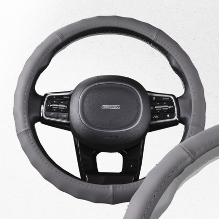 SkyWay Real-2 braid, size m, genuine, gray skin