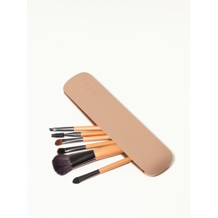 Case d/brushes 20*5*2cm silicone Beige bag QF