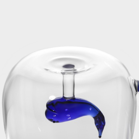 Glass mug with a figure at the bottom "Seren. Kit ", 350 ml-4