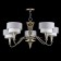Maytoni H311-05-G, 5KHE14, 40W, 83.8x83.8x145.8 cm, bronze color