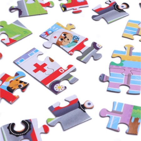 Puzzle "Useful Machines", 24 elements-2