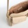 Female bag Textura, average size, beige color