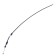 Brake cable for gasoline vehicles