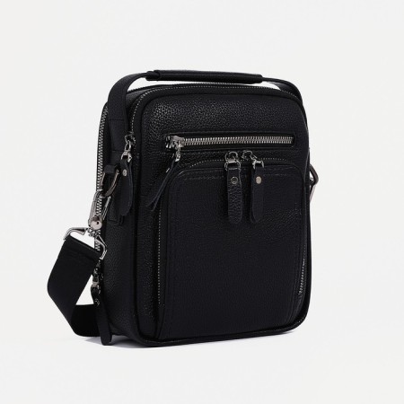 Male bag, guran tomp, black color