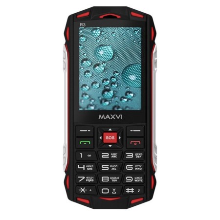 Cell phone Maxvi R3 Red IP68