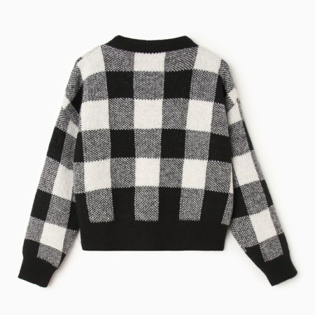 Women's sweater, black color, size 44-48-4