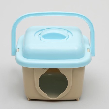 Carriage for small animals, 10.3 x 10.2 x 10.3 cm, mix of flowers-8