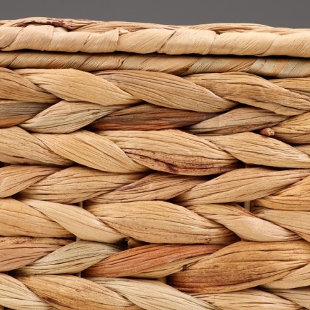Wicker basket with a lid 40x25x18 cm-5