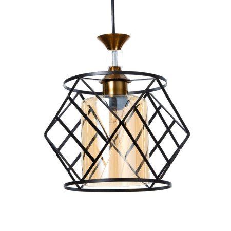 Bayerlux lamp "Kuara" E27 40W black 28x28x19-119 cm-1