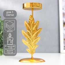 Climber metal, 1 candle 