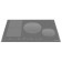 Maunfeld CVI804SFLGR, induction, 4 burners, sensor, gray.