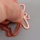 Set for decorating "butterflies", set of 5 pcs, color pink gold