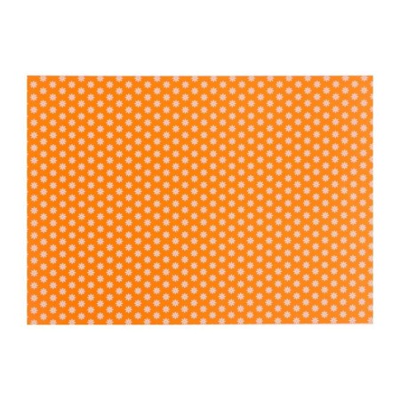 Cardboard of color two -way A4, 6 sheets, 6 colors "chamomile", 200 g/m², with a pattern-5