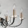 Causte "candle", size 64x89x64 cm, 240W 6xe27