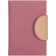 Passport cover on the button, pink color