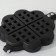 The frying pan is a double shade “Vienna waffles”, D = 14 cm, plastic pen, black color