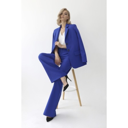 Female pants straight with arrows, size 50