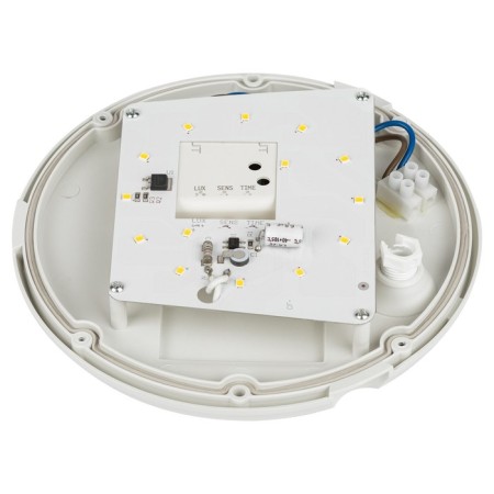 Lamp IP54 12W 960lm 4000K D18 with adjustable motion sensor-4
