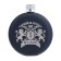 Flaw for alcohol "man", stainless steel, round, gift, 150 ml