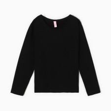 Longslit for a girl, black color, height 140 cm