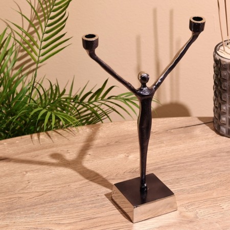 Summary for 2 candles "Lenny" 42 cm, metal-3