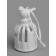 Suspension LED "bird" 5.8x5.8x11 cm, 1 LED, LR44x3 (in the set), T/white