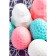 Masturbator A-Toys Pufl, turquoise, three, 6 cm d 2.7 cm