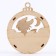 Wood painting. Multilayer suspension "Funny Dragon"