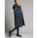 Coat insulated for a girl, height 128 cm