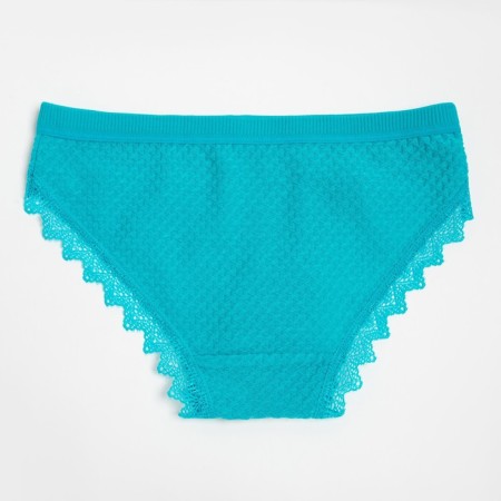 Cowards of women's slips collorista, turquoise color, size 42-44-2