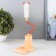 Table lamp "Baby" LED 1W USB AKB Beige 7.1x10x26 cm Risalux