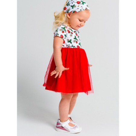 Dress for girl PlayTode, height 80 cm-1