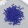 Glass beads 6/0 "blue-violet" bright 450 g