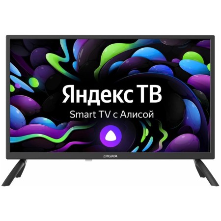 TV DIGMA DM-LED24SBB31, 24 ", 1366x768, DVB-T/T2/C/S2, HDMI 3, USB 2, Smart TV