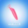 Vibrator Mini Oka-Khpoki, for clitoris and nipples, vibropulo, IP65, 1 mode, pink