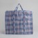 Lightning bag on a zipper, 72 l, blue/white color