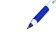Ballic handle Triangle Snow Pro, node 0.7 mm, blue ink, flu