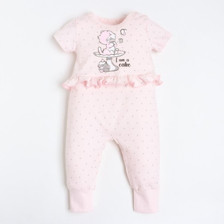 Combineson children, pink color, height 80cm