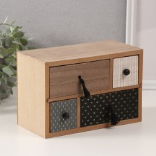 Casket wood 4 boxes 