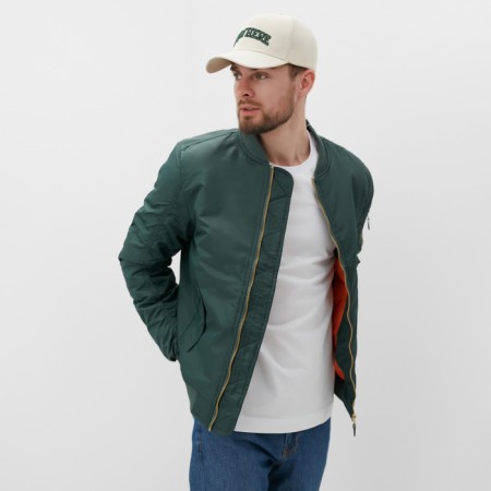 Бомбер мужской на молнии MIST, размер 52, хаки-2