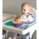 Bibslate for feeding "Kids" Doman Waterpower on Velcro, with a pocket