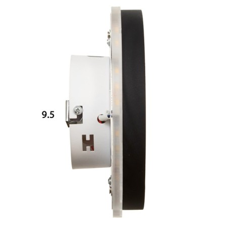 Bra "Double Circle" LED 18W 3000/4000k White 19x23x5 cm-4