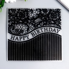 Embosting stencil plastic 