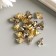 Set of decor for creativity Metal "Bells-mini gold/silver" d = 0.8 cm set 25 pcs