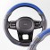 SkyWay Combo-4 scrap, size m, black and blue, eco-leather