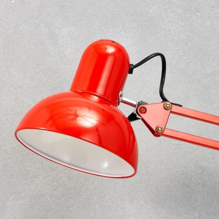 Table lamp on a hinges 800 "Crucial, red" E27 40W Risalux-3