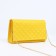 Bag-clate on magnet, yellow color