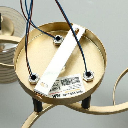 Kusa chandelier 3x40W E27 Gold 66x66x26cm SVK-8
